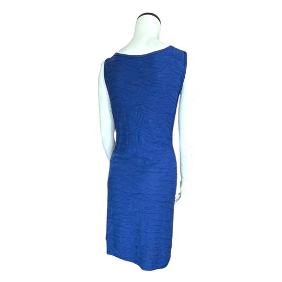 Horny Toad Samba Wave Tank Dress Women's XL Royal Blue Organic Cotton /Tencel - Picture 4 of 9